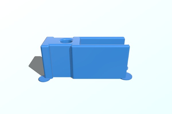 50L&8L Rectangle Dustbin fron Costco - Piston Clip Replacement Part | 3d print model