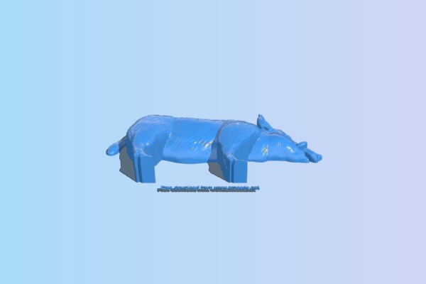Wild boar | 3d print model