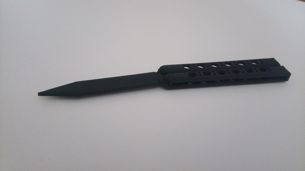 Snap In Balisong Butterfly Knife 3DPEA snap-in-balisong-butterfly-knife-3dpea