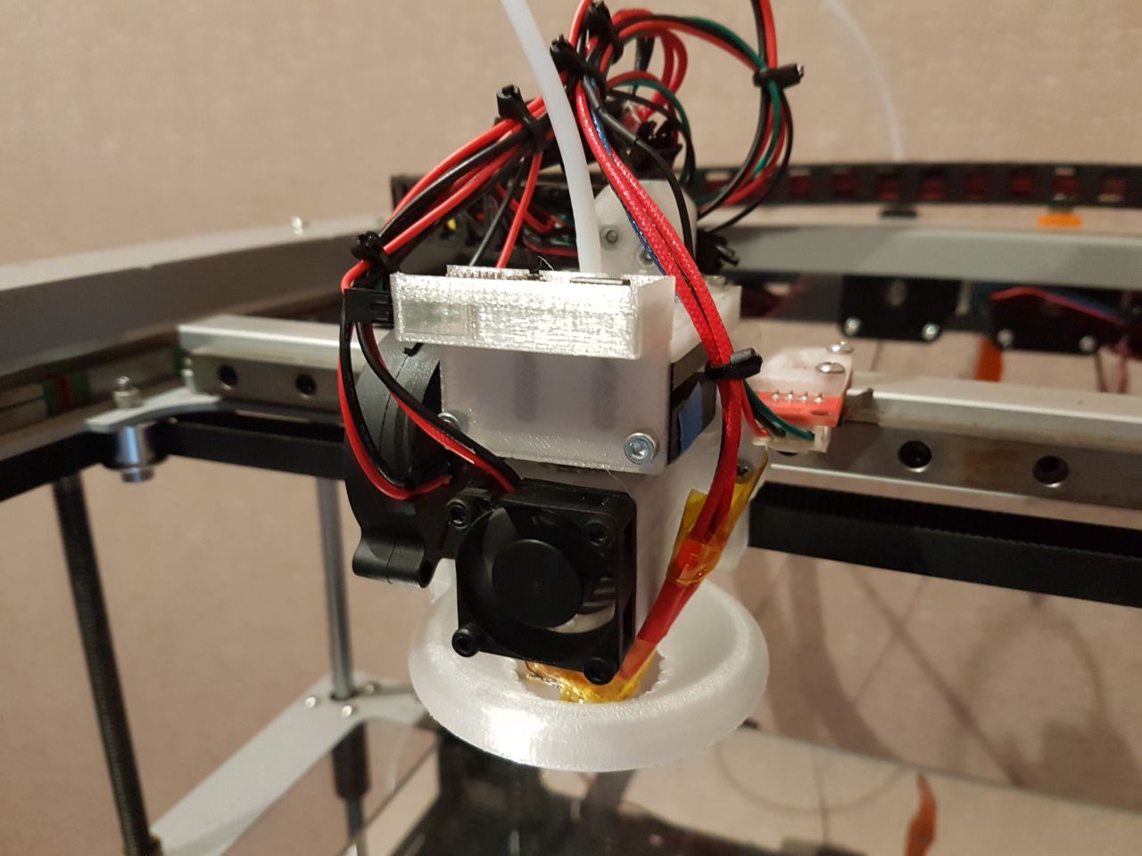 New Flying bear Tornado carriage for piezo and e3d v6