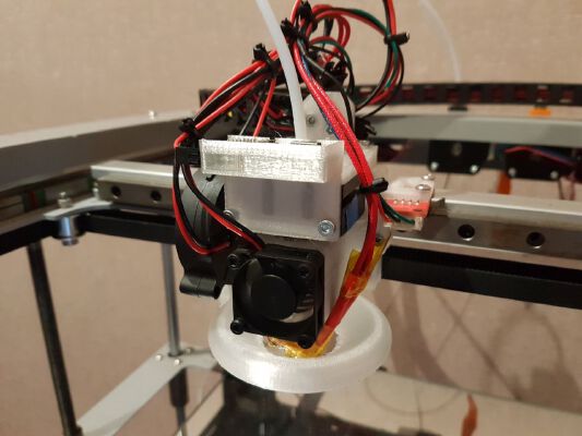 New Flying bear Tornado carriage for piezo and e3d v6 | 3d print model