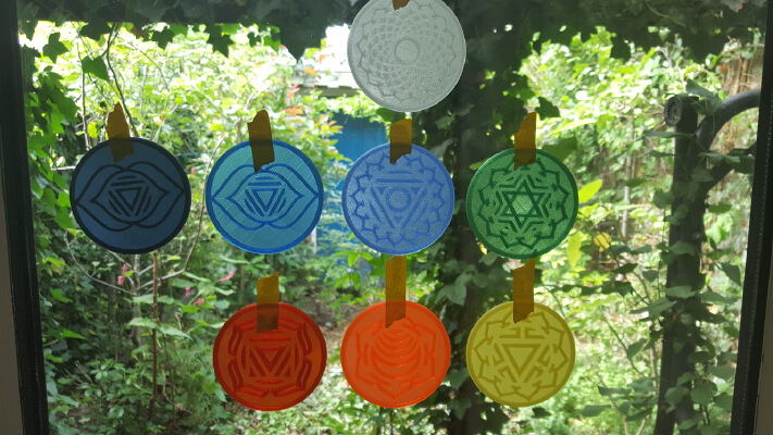 Chakra coaster | 3d print model