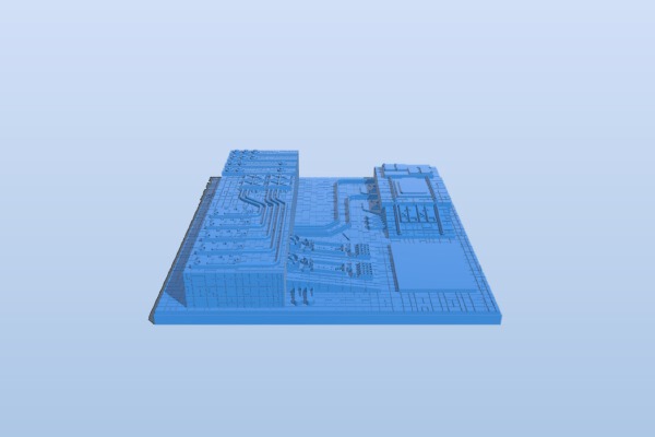 Death Star Surface Tile 01B | 3d print model