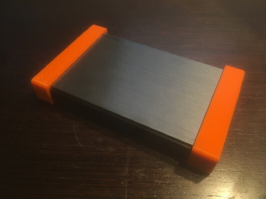 Lacie Porsche design hard disk rugged protections | 3d print model