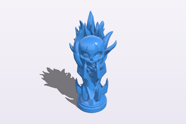 Skull Brazier (Black Rook) | 3d print model