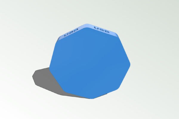 USB Holder | 3d print model