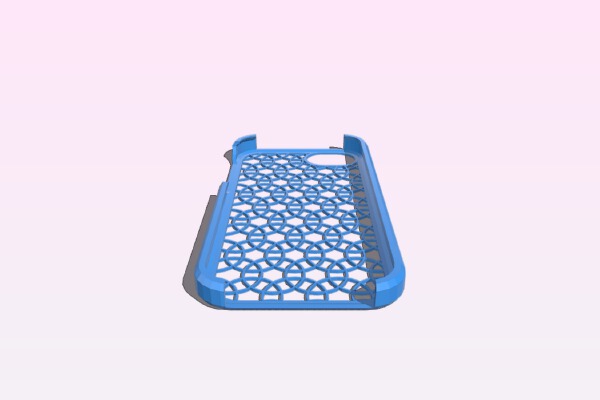 iPhone 5 Circles Case | 3d print model