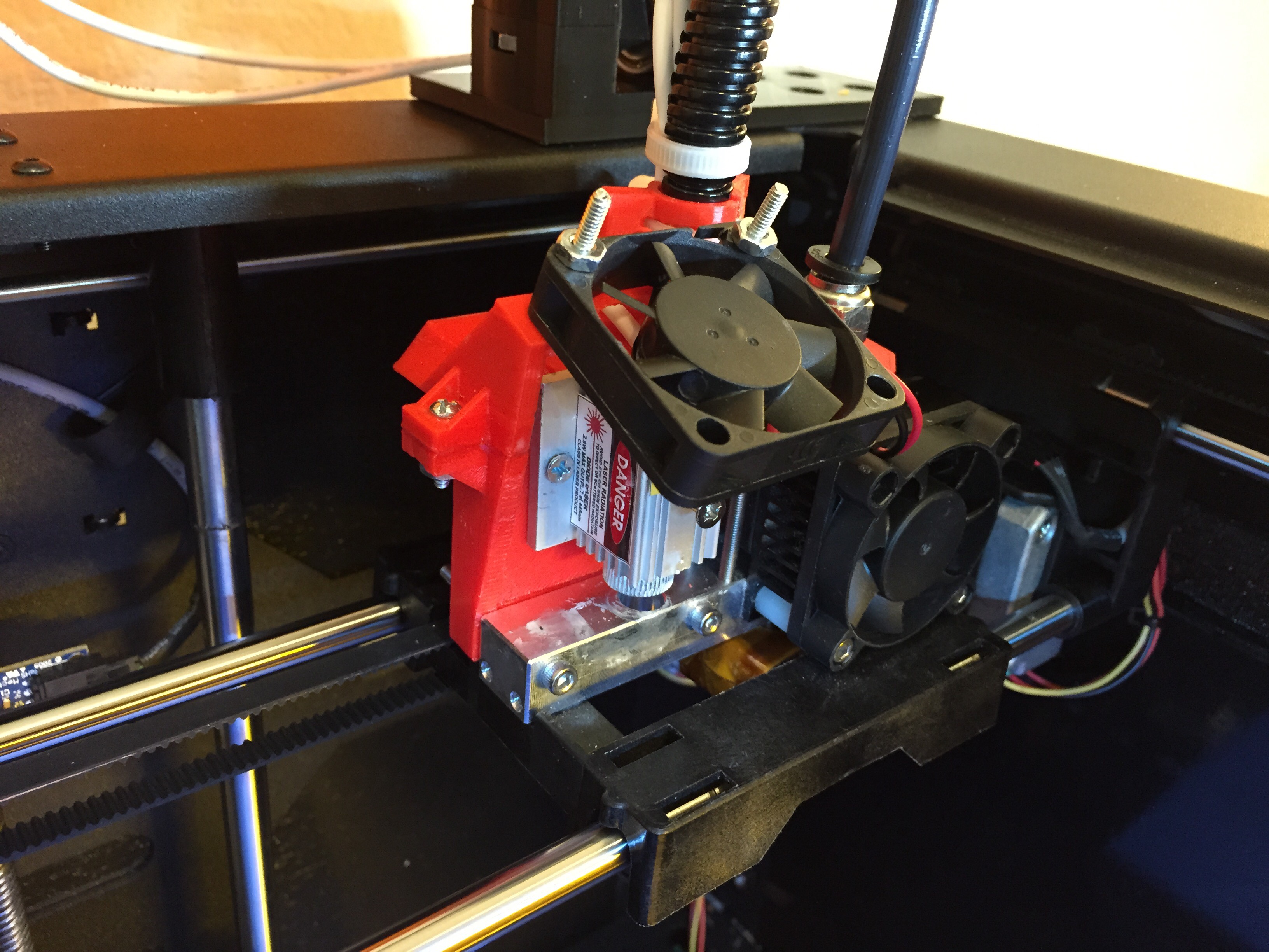 Jtech Flashforge Creator Pro mount