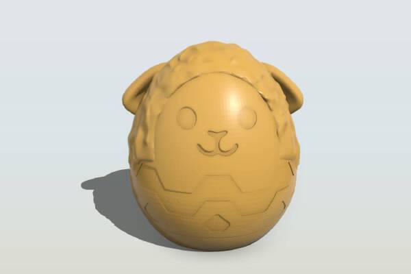Easter Animals Eggs | 3d print model