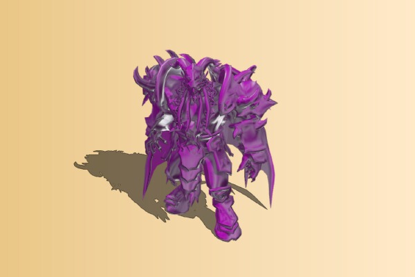 World of Warcraft Legion - Kil'Jaeden (ToS Raid) | 3d print model