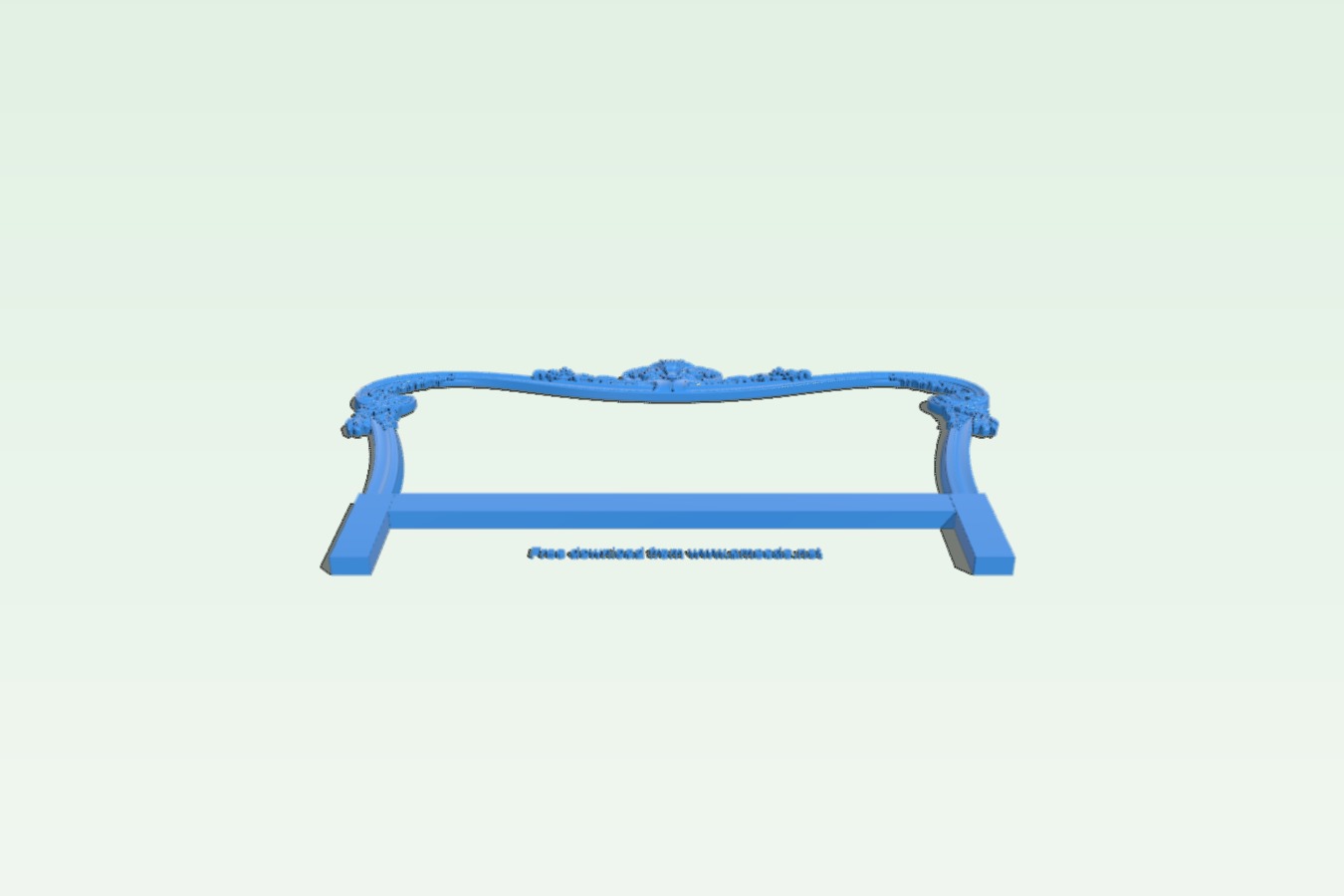 Bed frame pattern