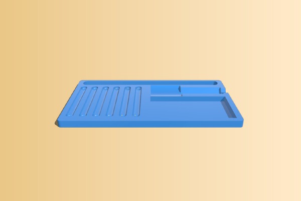 Pocket Lock Pinning Tray | 3d print model