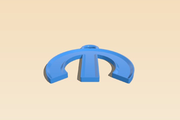 Mopar Keychain | 3d print model