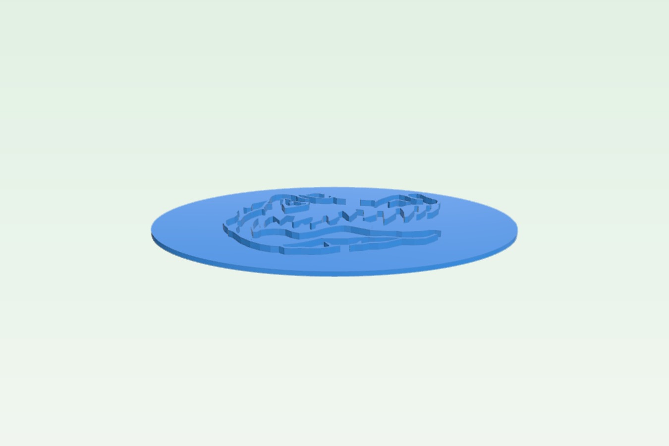 Florida Gators logo oval box lid and insert
