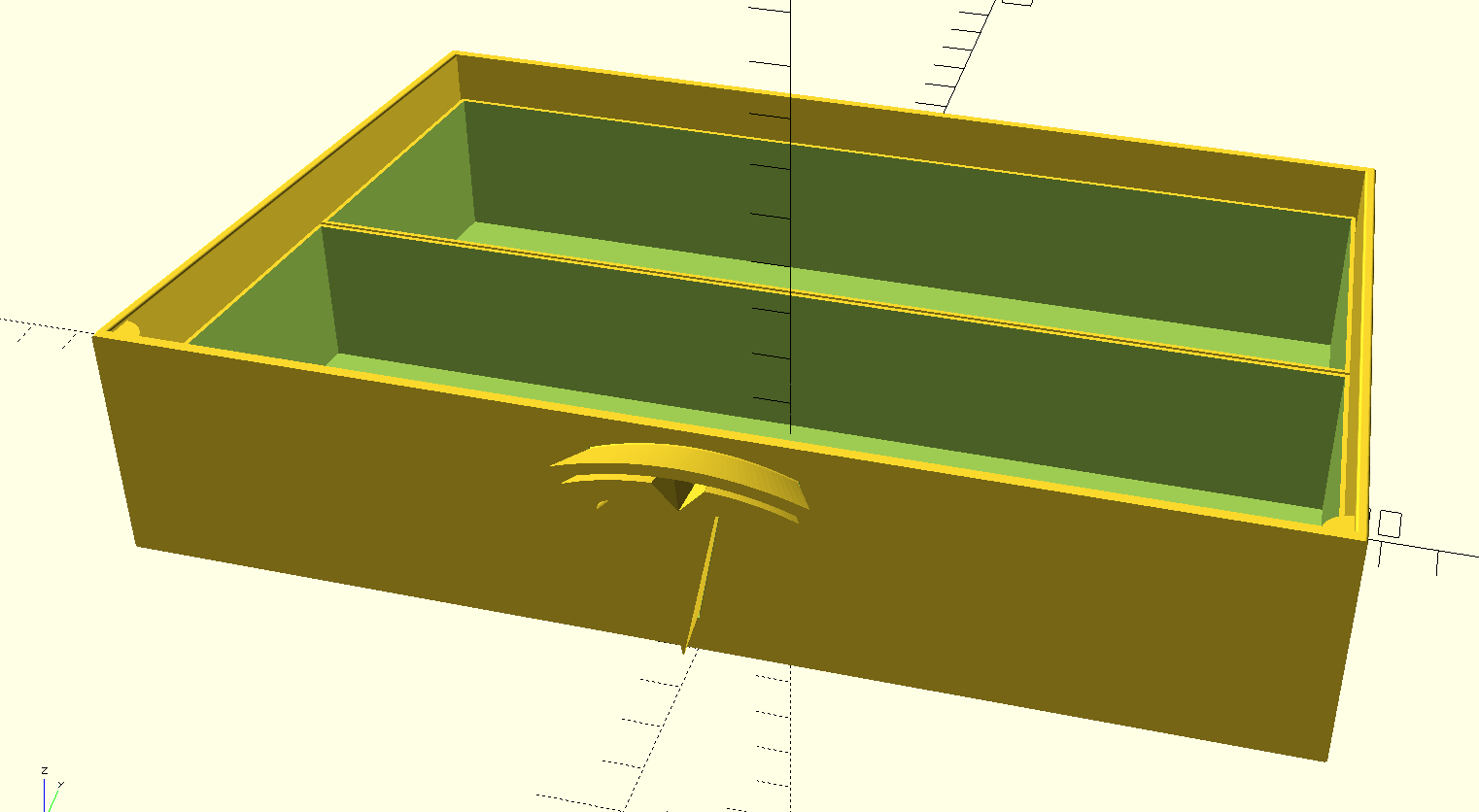 Tesla Model S RHD cubby tray