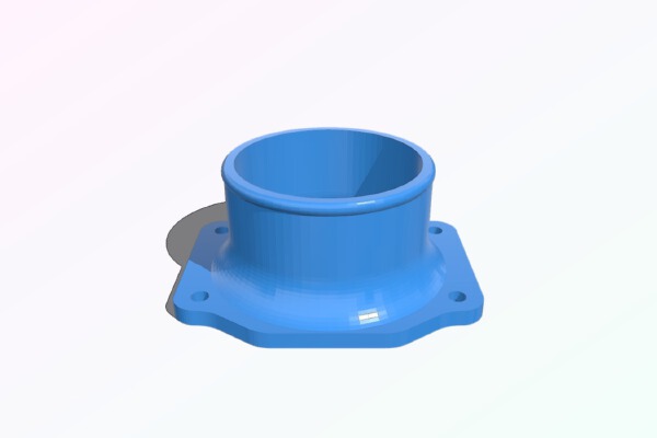 Subaru MAF Cone Filter Adapter | 3d print model