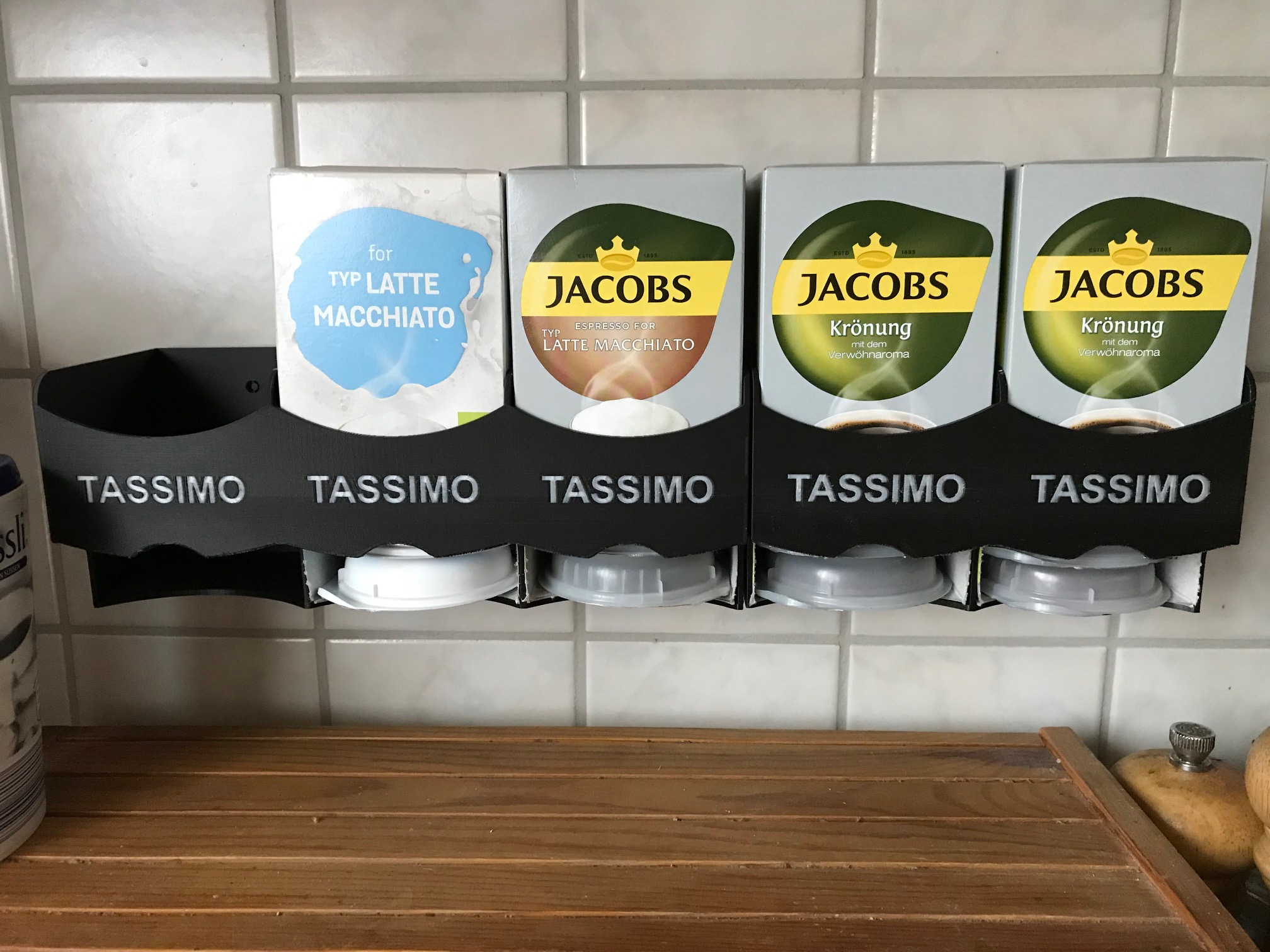 Stück Für 9 Instrumente 6 Buchst Tassimo Wallmount Multi Material - 3DPEA