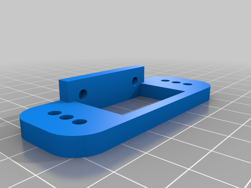 Mounting Plate for 2 in 1 out Switch Hotend for Geeetech Prusa I3