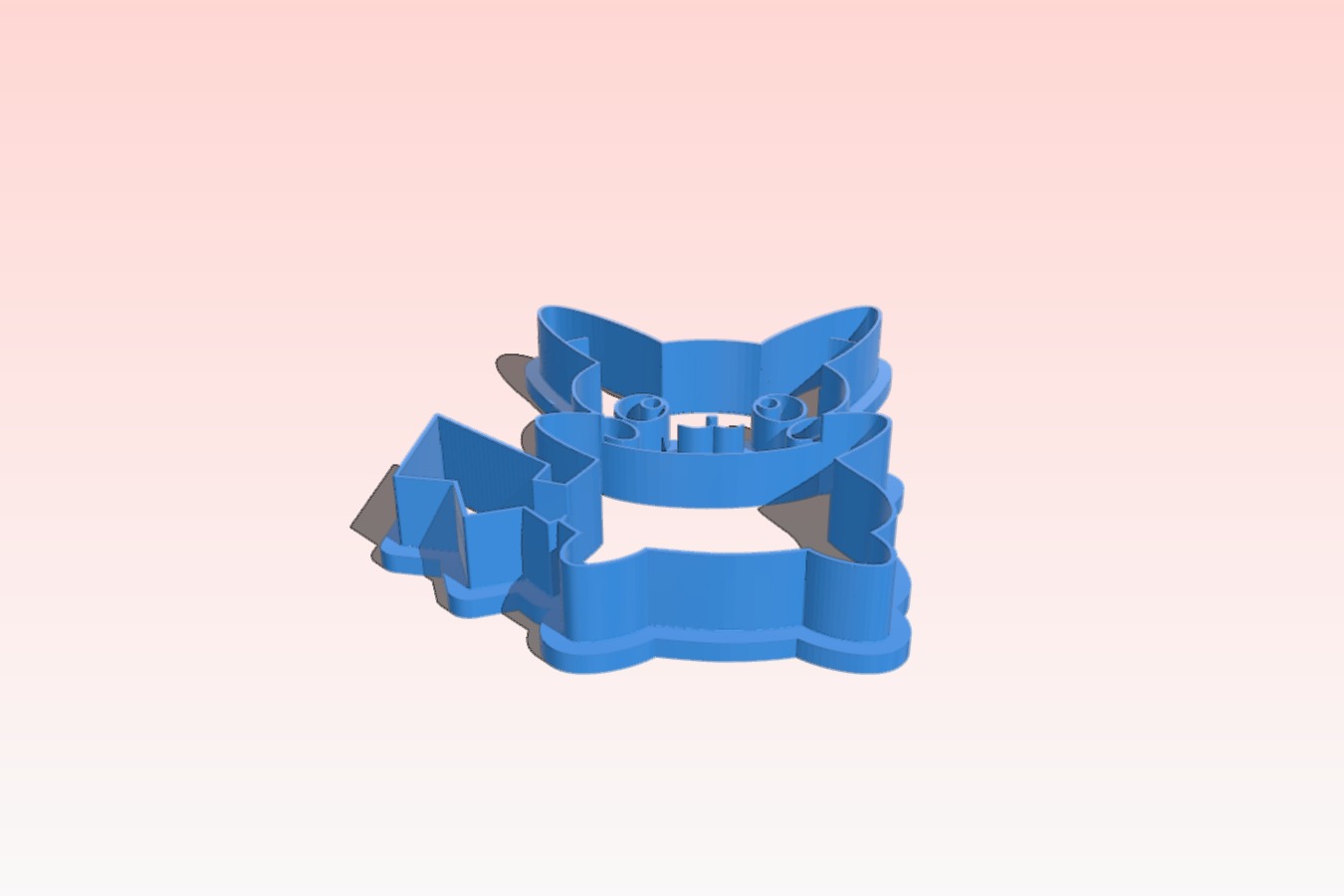 Pikachu cookie cutter