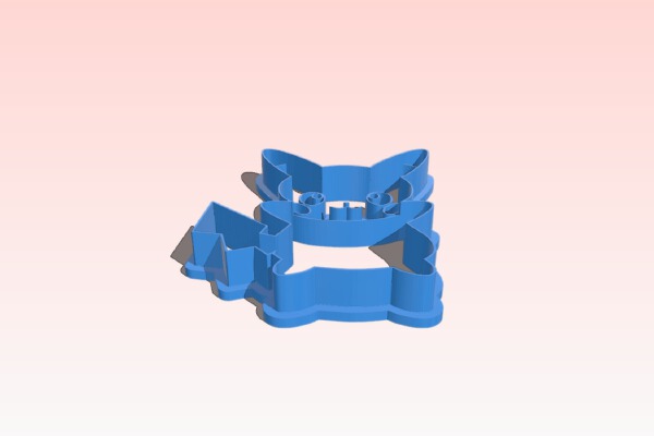 Pikachu cookie cutter | 3d print model
