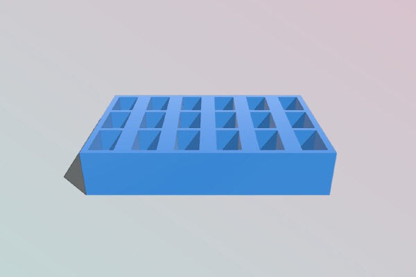 LiPo Battery tray | 3d print model
