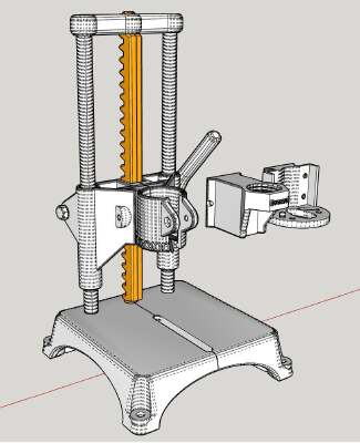 Bohrständer für Proxxon oder Dremel o. ähnl. | 3d print model