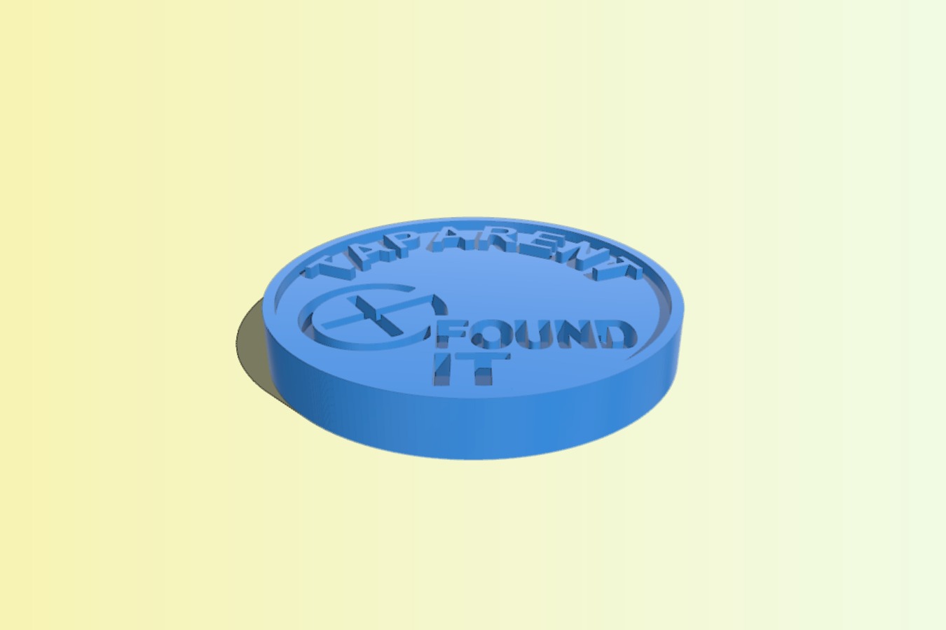 Geocache Coin