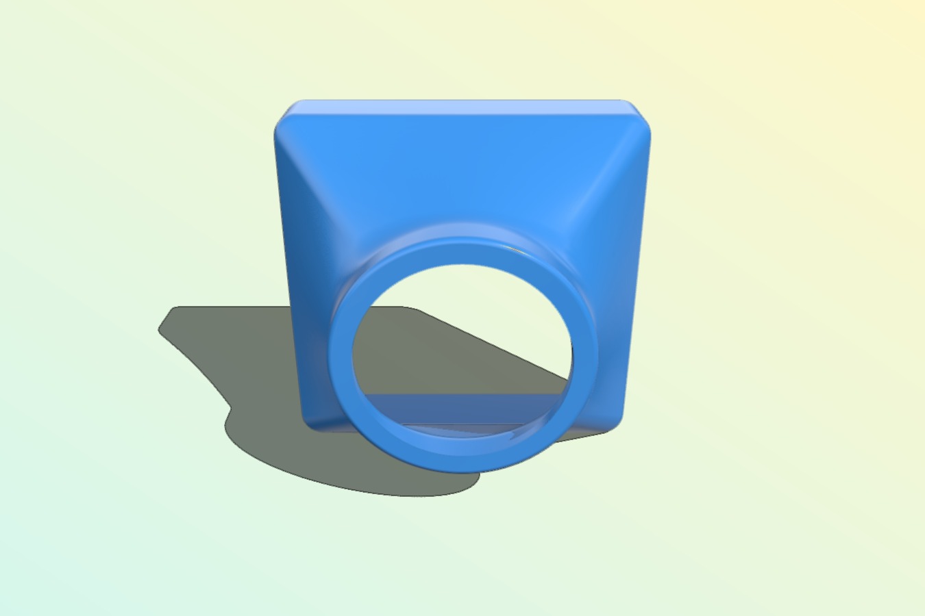 Square Camera Sun Lens Cap - Generic
