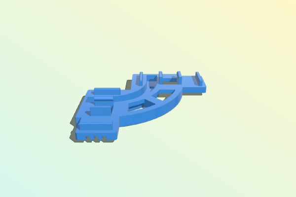 Rokenbok 2 way Brace | 3d print model