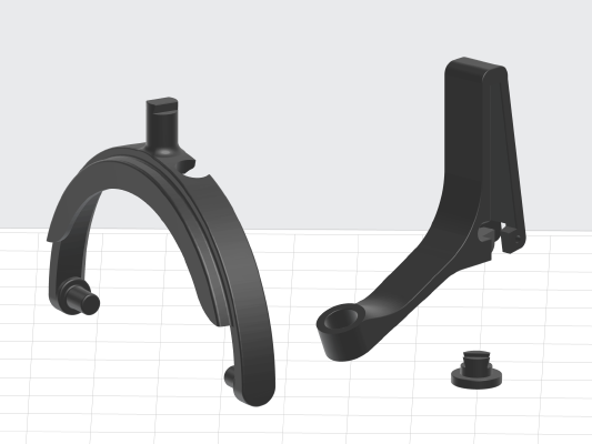 Headphones adapter for Acer Windows Mixed Reality Headset | 3d print model