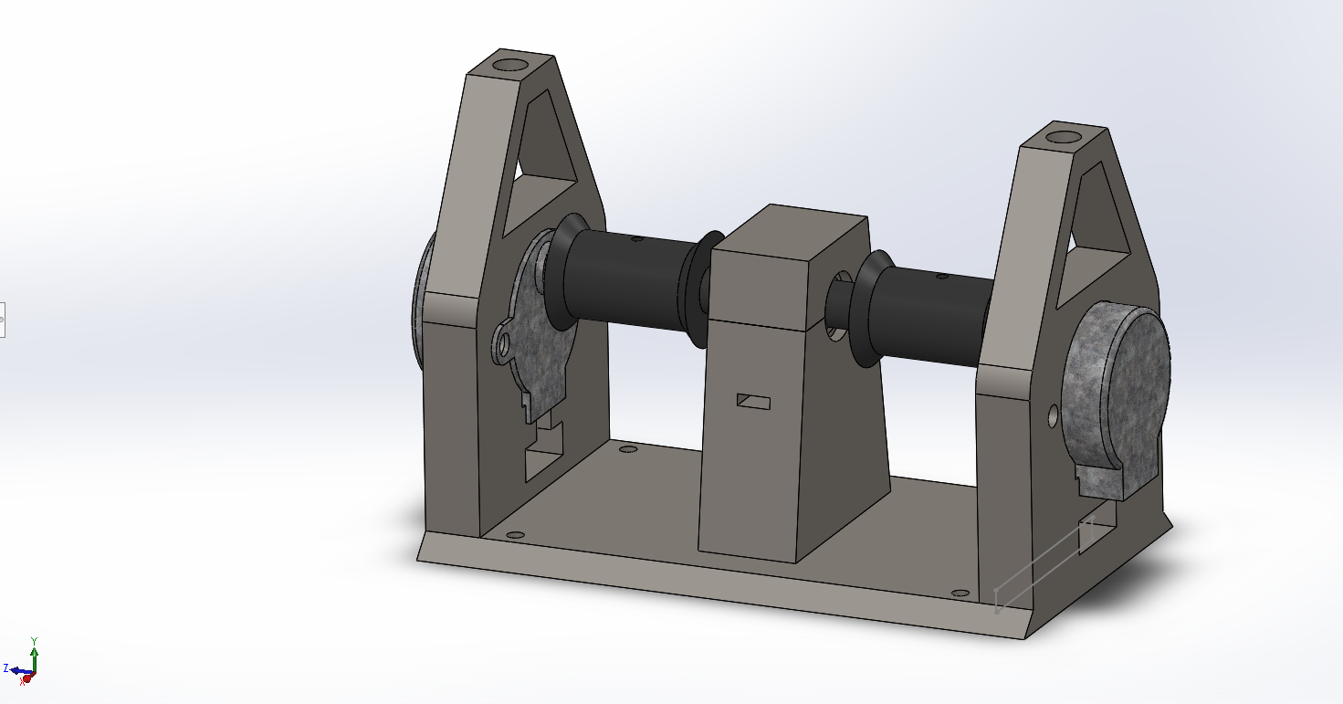 Dual stepper motor winch