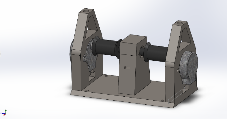 Dual stepper motor winch | 3d print model