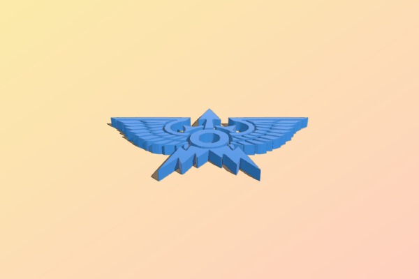 40k Solar Auxilia Symbol | 3d print model