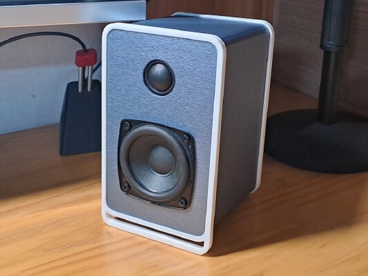 2way speaker (2.75 inch woofer and 1 inch tweeter), GiGA genie 1 | 3d print model