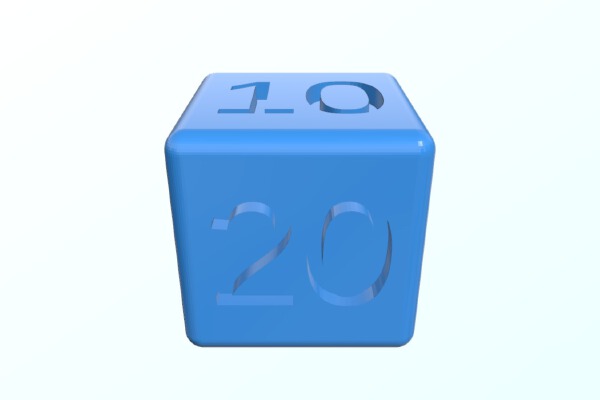 Damage Dice | 3d print model