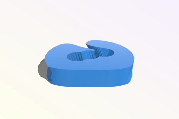 Desk Cord_Cable Trap Organizer | 3d print model