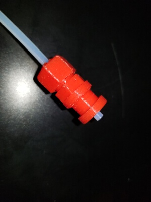 Tapered thread bowden coupling for Grove Mount | 3d print model
