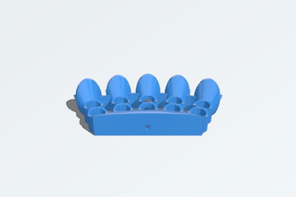 Regular & Interdental Toothbrush Holder | 3d print model