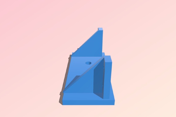 Servo mounting bracket | 3d print model