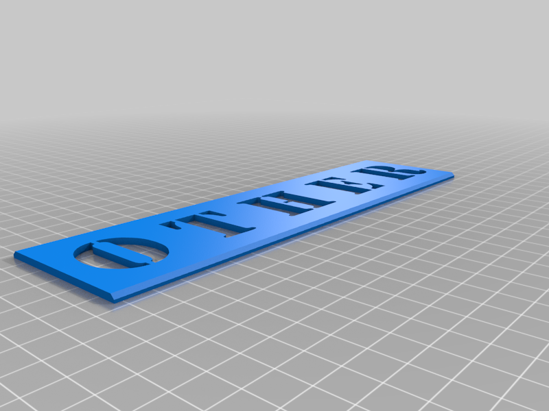 Dry Box Name Plates