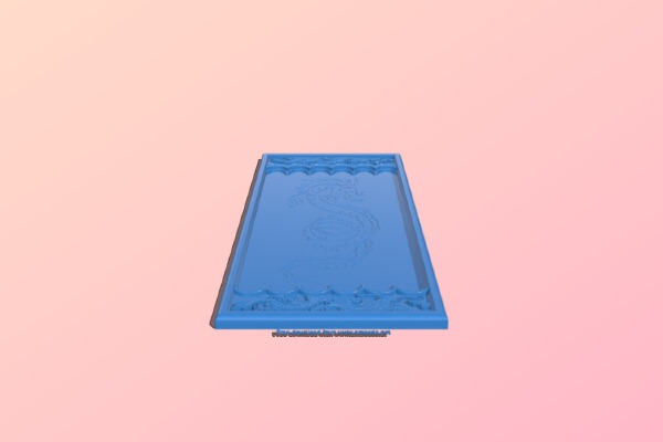 Backgammon dragons | 3d print model