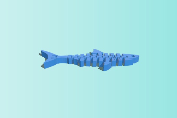 Flexi shark | 3d print model