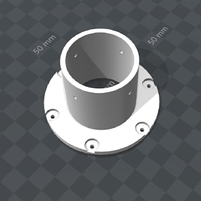 Canon 18-55mm Lens to Meade MA 26mm & 9mm (1.25 inch) Eyepiece | 3d print model