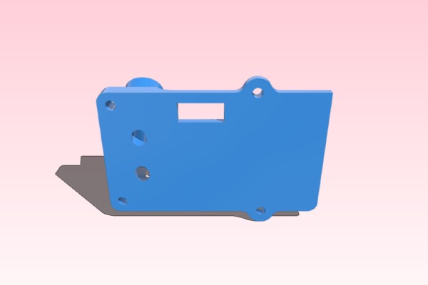 Vortex FrSky D4R-II Mount Version 2 | 3d print model