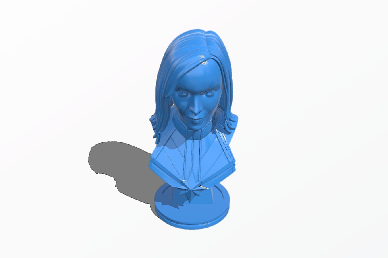 Captain Marvel Bust