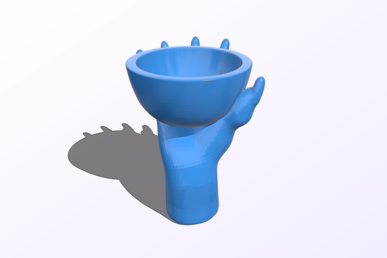 Hand with Bowl Werewolf
