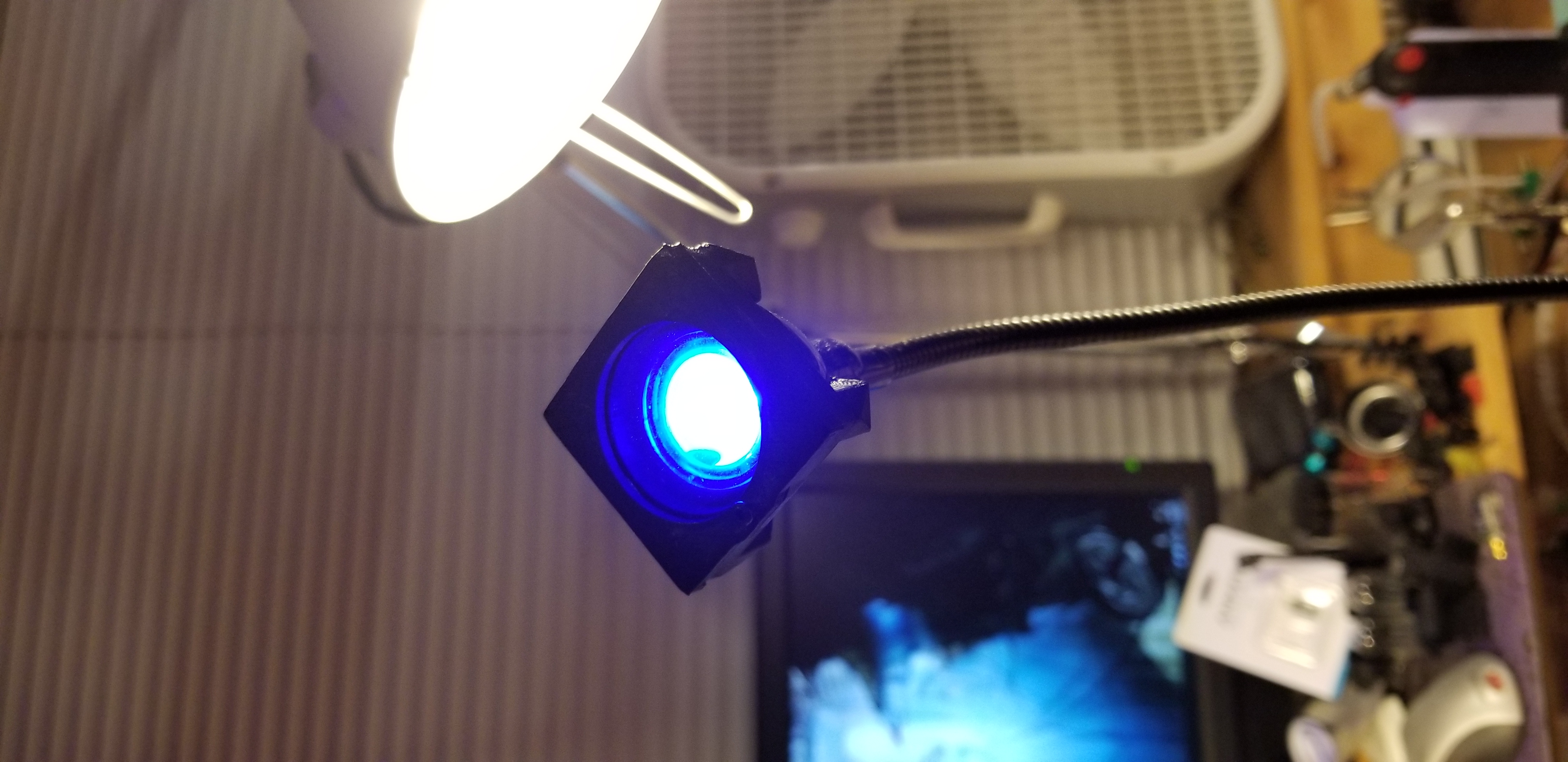 Ikea JANSJÖ LED Lamp - Color Gel Holder and Wall Mount