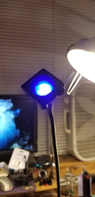 Ikea JANSJÖ LED Lamp - Color Gel Holder and Wall Mount | 3d print model