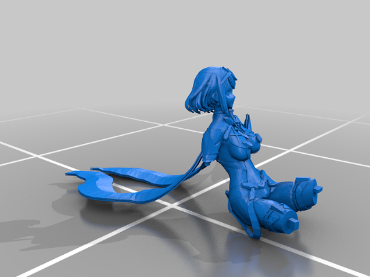 Sitting Pyra | 3d print model