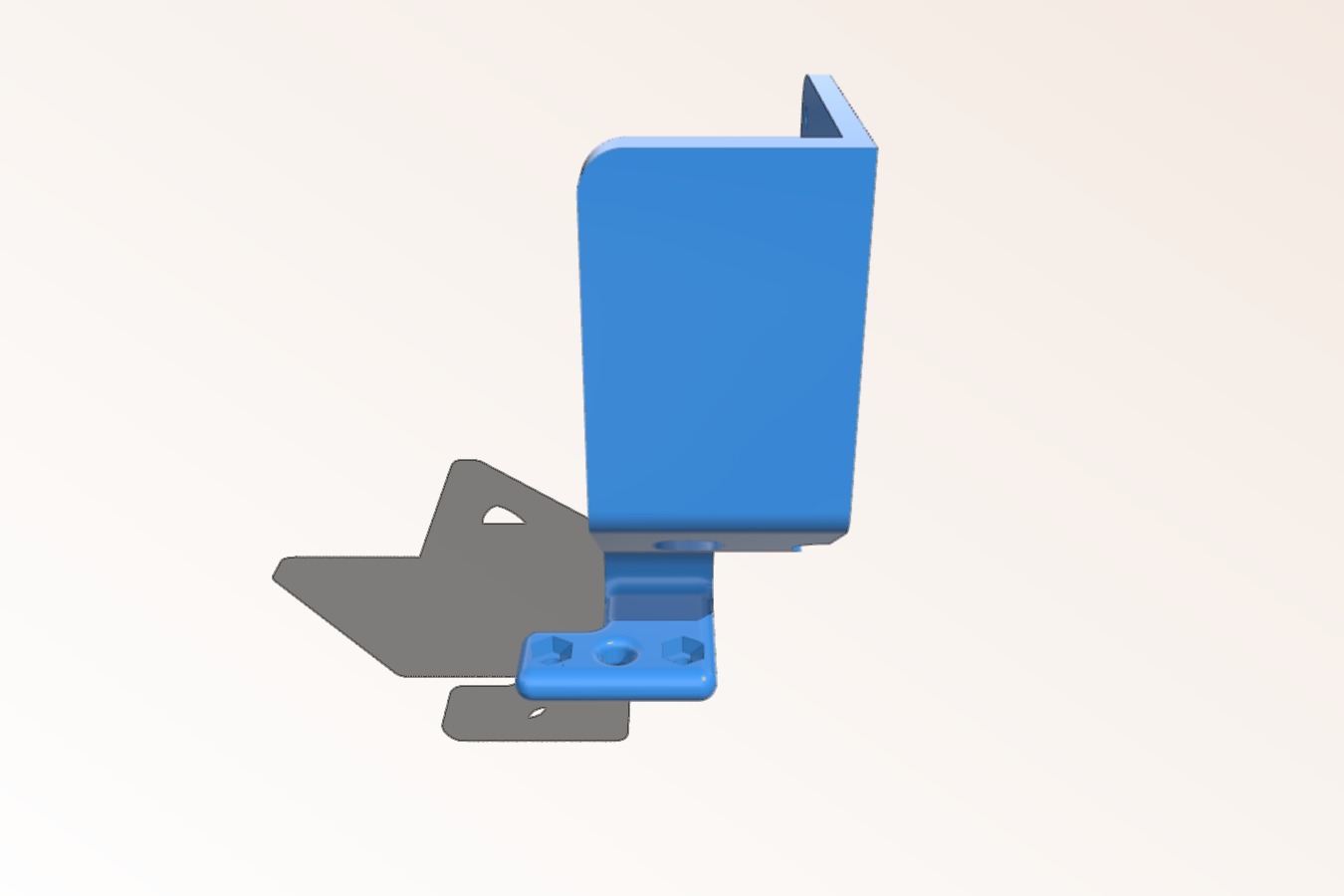 Ender3 Direct Drive Mount with support for BL Touch and Dual Gear Extruder